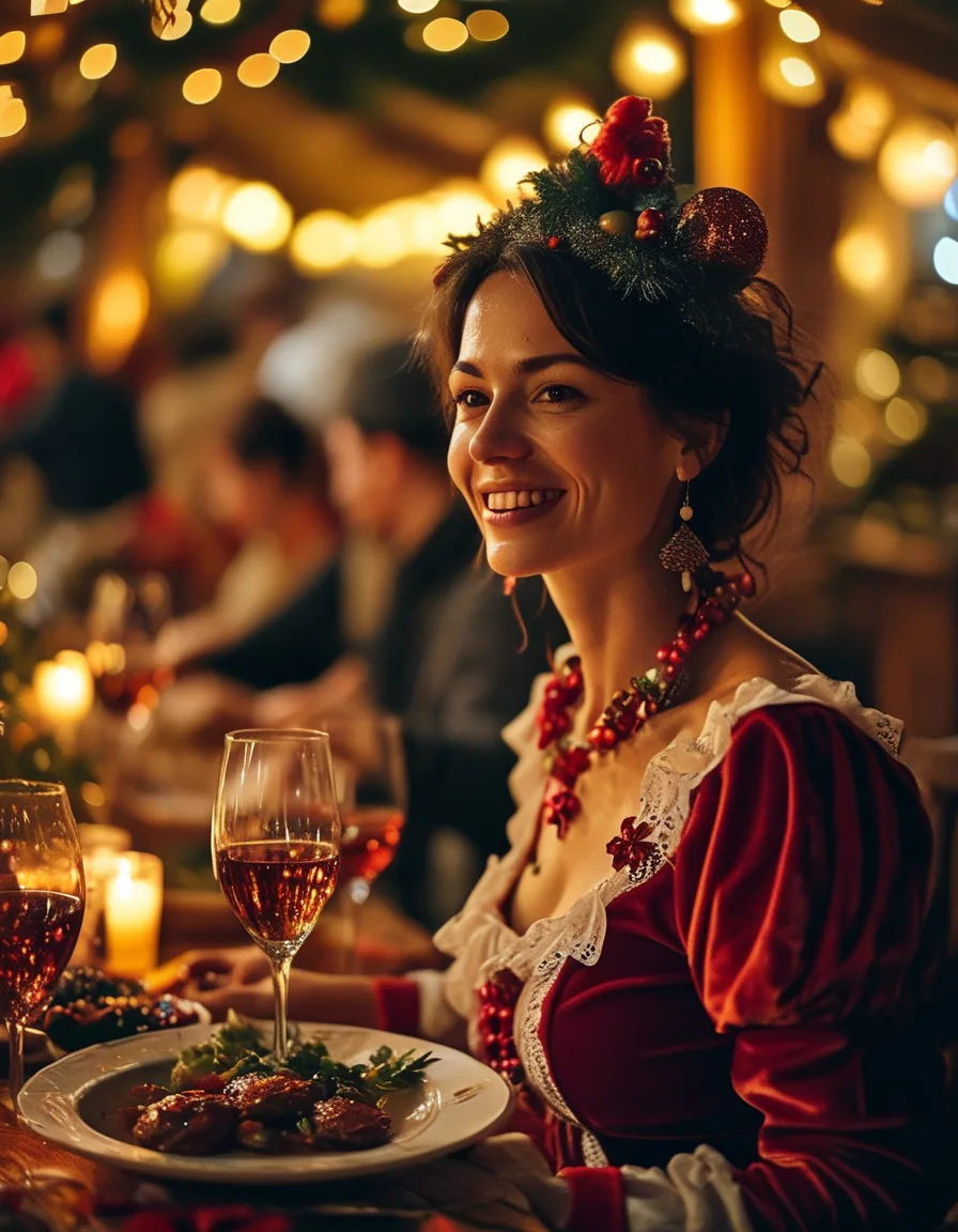 The Holiday Party Outfit That Lets You Actually Eat Without Unbuttoning Anything