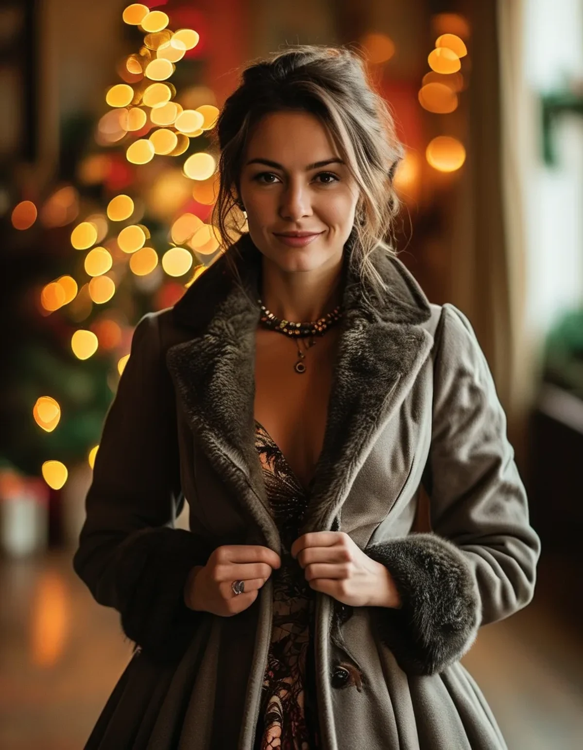 The Holiday Outfit Problem Nobody Plans For: Going From Freezing Outside to Overheated Inside